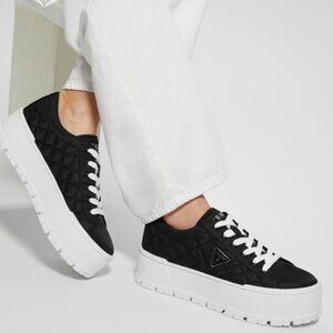 GUESS Tesie Quilted Platform Sneakers